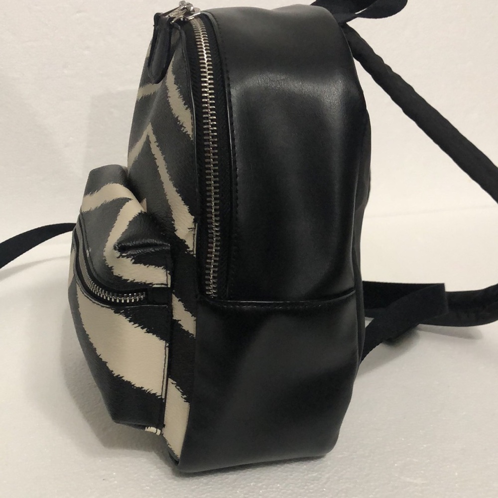 Coach Charlie Zebra Print Mini Backpack - Picture 4 of 10